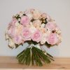 Pink Ohara Roses and Garden Spray Roses – Bernard Rochet Chelsea Florist