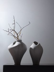 Natural Essence ceramic vase set London for luxury home décor.