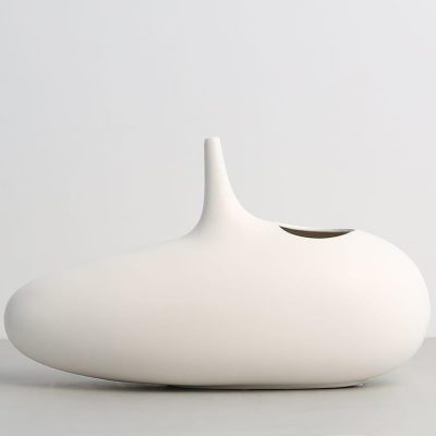 Nordic Grace small ceramic vase – Scandinavian minimalist décor London