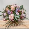 Lavender and Blush Roses Bouquet with Tulips – Bernard Rochet Florist Chelsea
