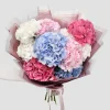 "Mixed hydrangea bouquet – luxury floral arrangement for special occasions"
