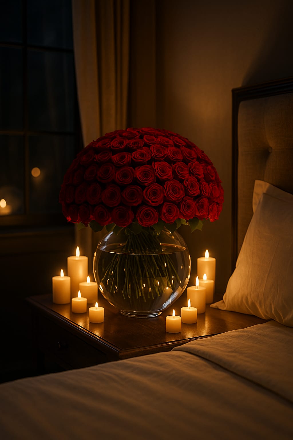 Luxury Red Rose Bouquet London